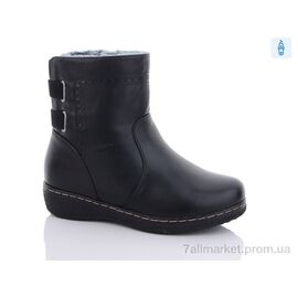 Фотография Ботинки женские стильные зима H862 (8 пар р.37-42) "Коронате" недорого оптом от прямого поставщика