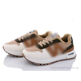 Фотография Кроссовки женские модные Весна/осень 179-6 khaki (8 пар р.36-41) "Violeta" недорого оптом от прямого поставщика