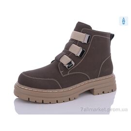 Черевики жіночі стильні Весна/осінь G3503-20 (8 пар р.37-41) "Коронате" недорого оптом від прямого постачальника