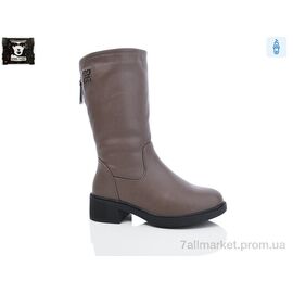 Фотография Сапоги женские удобные зима H426-59 (6 пар р.36-41) "Steel Land" недорого оптом от прямого поставщика