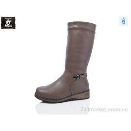 Фотография Сапоги женские удобные зима I957-149 (6 пар р.36-41) "Steel Land" недорого оптом от прямого поставщика