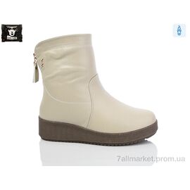 Фотография Ботинки женские стильные зима F251-16 (6 пар р.36-41) "Steel Land" недорого оптом от прямого поставщика