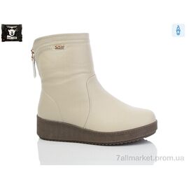 Фотография Ботинки женские стильные зима F251-26 (6 пар р.36-41) "Steel Land" недорого оптом от прямого поставщика