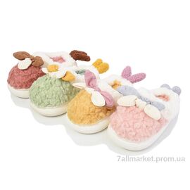 Фотография Тапки детские домашние зима F25 mix (12 пар р.24-35) "M&L  Alex13" недорого оптом от прямого поставщика