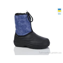 Чоботи з піни дитячі Зима Дитячий чобіт джинс (6 пар р.30-35) "SANLIN" недорого оптом від прямого постачальника