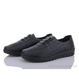 Фотография Туфли женские стильные Лето 5083 black (8 пар р.37-42) "Baolikang" недорого оптом от прямого поставщика