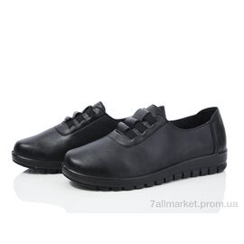 Фотография Туфли женские стильные Весна/осень 5088 black (8 пар р.38-43) "Baolikang" недорого оптом от прямого поставщика