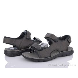 Фотография Сандалии мужские летние Лето A888 grey (8 пар р.40-45) "Baolikang" недорого оптом от прямого поставщика