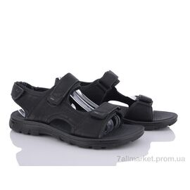 Фотография Сандалии мужские летние Лето A888 black (8 пар р.40-45) "Baolikang" недорого оптом от прямого поставщика