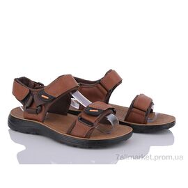 Фотография Сандалии детские летние Лето A882 brown (8 пар р.36-41) "Baolikang" недорого оптом от прямого поставщика
