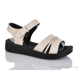 Фотография Босоножки женские летние Лето 6606-2 (8 пар р.37-42) "Baolikang" недорого оптом от прямого поставщика