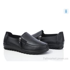 Фотография Туфли женские стильные Весна/осень 5079 black (8 пар р.38-43) "Baolikang" недорого оптом от прямого поставщика