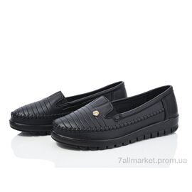 Фотография Туфли женские стильные Весна/осень 5092 black (8 пар р.38-43) "Baolikang" недорого оптом от прямого поставщика