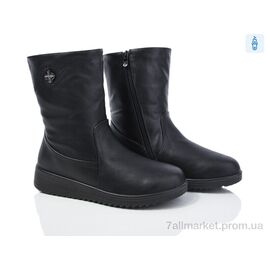 Чоботи жіночі зручні Зима A2367 (8 пар р.37-42) "Baolikang" недорого оптом від прямого постачальника