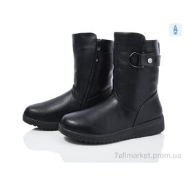 Чоботи жіночі зручні Зима A252 (8 пар р.37-42) "Baolikang" недорого оптом від прямого постачальника