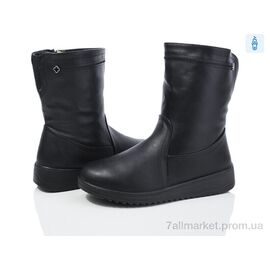 Чоботи жіночі зручні Зима A235 (8 пар р.37-42) "Baolikang" недорого оптом від прямого постачальника