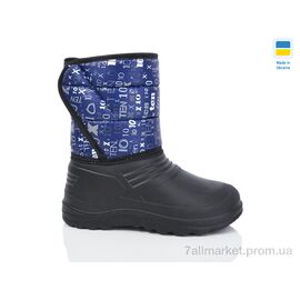 Чоботи з піни дитячі Зима Д8-6 (8 пар р.28-37) "Крок" недорого оптом від прямого постачальника