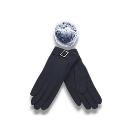 Фотография Перчатки утеплённые женские A31 black р.6.5-8.5 "YLZL" недорого оптом от прямого поставщика