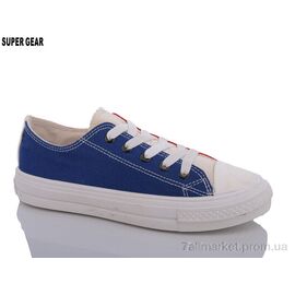 Кеди жіночі стильні Весна/осінь A877-4 (8 пар р.36-41) "Super Gear" недорого оптом від прямого постачальника