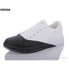 Кросівки жіночі модні Весна/осінь M2010-1 black (6 пар р.39-44) "Super Gear" недорого оптом від прямого постачальника