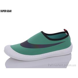 Сліпони чоловічі модні Літо B217 green (8 пар р.39-44) "Super Gear" недорого оптом від прямого постачальника