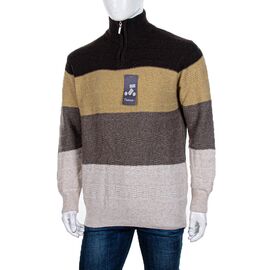 Фотография Свитер мужской 102 brown р.M-XL "Naser" недорого оптом от прямого поставщика