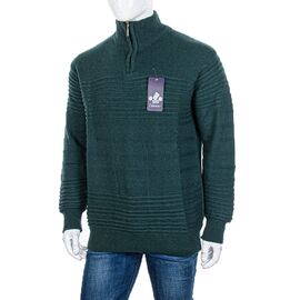 Фотография Свитер мужской 105 green р.M-XL "Naser" недорого оптом от прямого поставщика