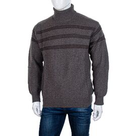 Фотография Свитер мужской 202 d.beige р.M-XL "Naser" недорого оптом от прямого поставщика