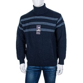 Фотография Свитер мужской 202 d.blue р.M-XL "Naser" недорого оптом от прямого поставщика