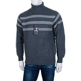 Фотография Свитер мужской 202 d.grey р.M-XL "Naser" недорого оптом от прямого поставщика