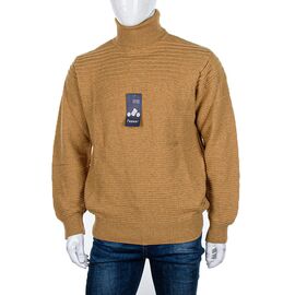 Фотография Свитер мужской 904 d.beige р.M-XL "Naser" недорого оптом от прямого поставщика