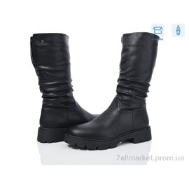 Чоботи жіночі зручні Зима 3865-93A03-1 (6 пар р.41-43) "Мир" недорого оптом від прямого постачальника