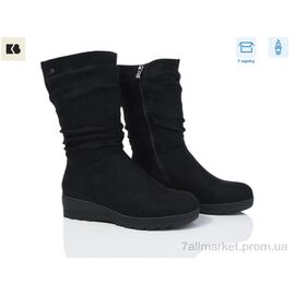 Чоботи жіночі зручні Зима 3846-H93A56-2 (6 пар р.36-41) "BIG" недорого оптом від прямого постачальника