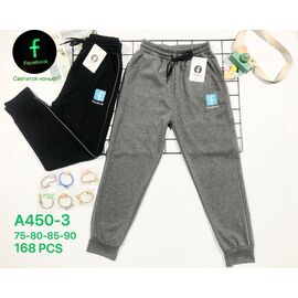 Штани дитячі спортивні на дівчинку A450-3 mix р.75-90 "JEANS KIDS" недорого оптом від прямого постачальника