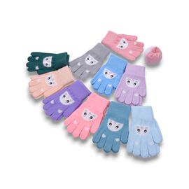 Фотография Перчатки детские на девочку 1753M р.4-5 "Serj" недорого оптом от прямого поставщика