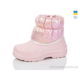 Чоботи з піни дитячі Зима N5 рожевий (8 пар р.25-36) "LiBang" недорого оптом від прямого постачальника