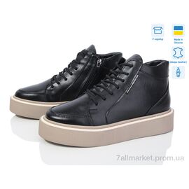 Черевики жіночі стильні Зима 0707-39 ч.к. (6 пар р.36-40) "A.N.I.One" недорого оптом від прямого постачальника