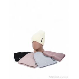 Фотография Женская шапка Зима SA6611 mix фліс (5 шт. р.сетка 52-56) "Red Hat" недорого оптом от прямого поставщика