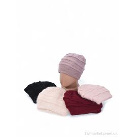 Фотография Женская шапка Зима SA6615 mix (5 шт. р.сетка 54-58) "Red Hat" недорого оптом от прямого поставщика