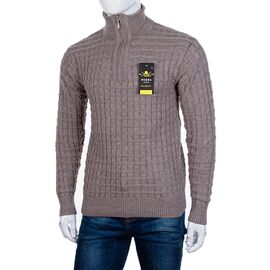 Фотография Свитер мужской 1525-10 beige р.L-2XL "STREET" недорого оптом от прямого поставщика