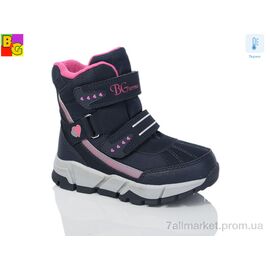 Фотография Дутики детские утепленные зима HL24-16 термо (6 пар р.28-33) "BG" недорого оптом от прямого поставщика