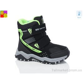 Фотография Дутики детские утепленные зима HL24-12 термо (6 пар р.28-33) "BG" недорого оптом от прямого поставщика