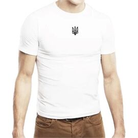 Фотография Футболка мужская 1943 white р.48-56 "Алия" недорого оптом от прямого поставщика