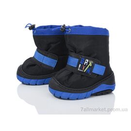 Дутики дитячі утеплені Зима T11283A (8 пар р.19-22) "Ok Shoes" недорого оптом від прямого постачальника