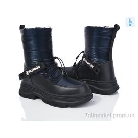 Дутики дитячі утеплені Зима T10862D (8 пар р.33-38) "Ok Shoes" недорого оптом від прямого постачальника