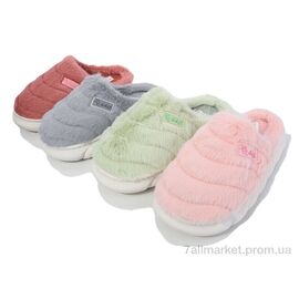 Тапки жіночі для будинку Зима A5 mix (12 пар р.36-41) "M&L  Alex13" недорого оптом від прямого постачальника