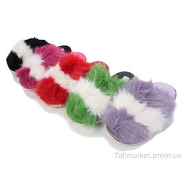 Тапки жіночі для будинку Зима WP8199 mix (12 пар р.36-41) "M&L  Alex13" недорого оптом від прямого постачальника