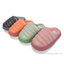 Тапки жіночі для будинку Зима WP8115 mix (12 пар р.36-41) "M&L  Alex13" недорого оптом від прямого постачальника