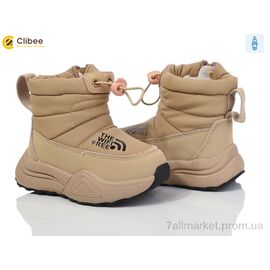 Черевики дитячі зручні Зима A40466-3 (8 пар р.23-28) "Clibee" недорого оптом від прямого постачальника
