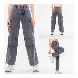 Джинси жіночі 51576 grey р.25-30 "i8denim Women" недорого оптом від прямого постачальника